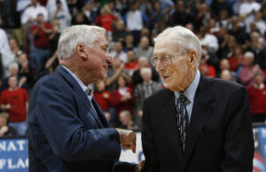 DEAN SMITH AND JOHN WOODEN